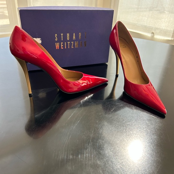 Stuart Weitzman Shoes Stuart Weitzman Candy Apple Red High Heel